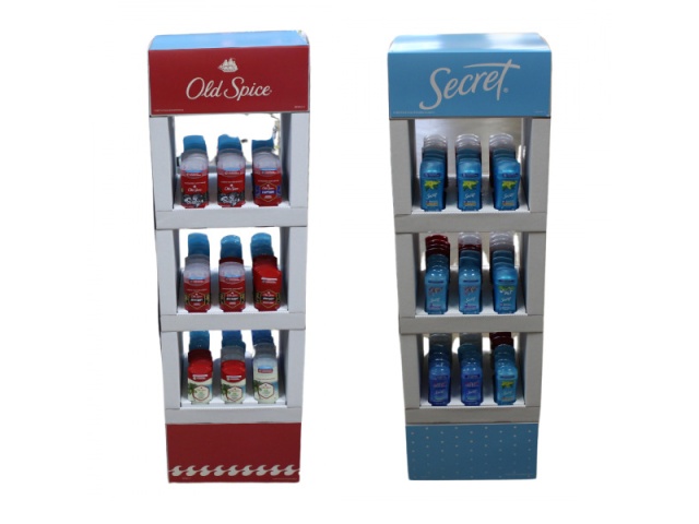 SECRET & OLD SPICE DEO 72CT DISPLAY