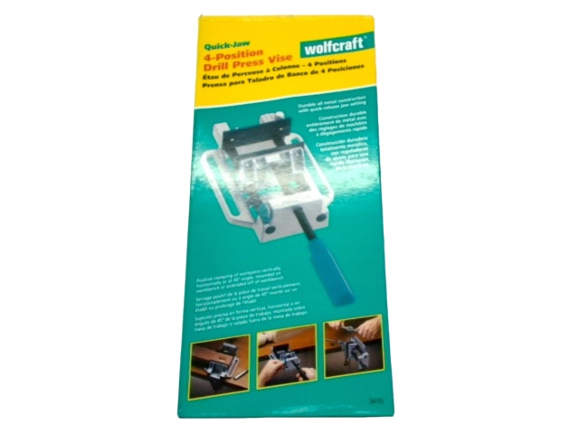 Quick Jaw 4 Position Drill Press Vise Wolfcraft