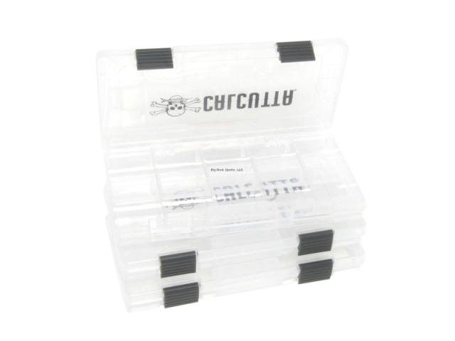 Calcutta C2LTT-3500 3500 Size Tackle Trays Clear 2-Latch Priced per tray