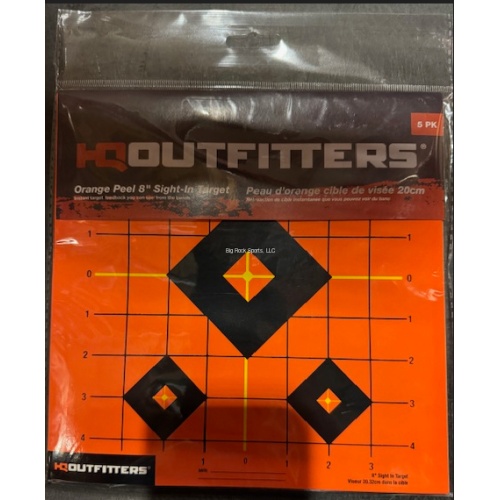 HQ Outfitters HQ-ONGP8X85-X Orange peel sight in 8