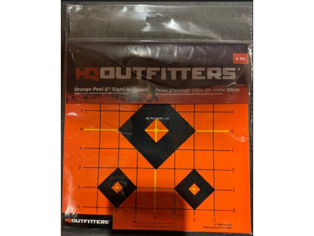 HQ Outfitters HQ-ONGP8X85-X Orange peel sight in 8\