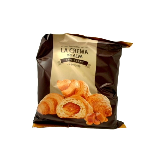 Croissant w/Caramel Cream Filling 210g. La Crema De Alva