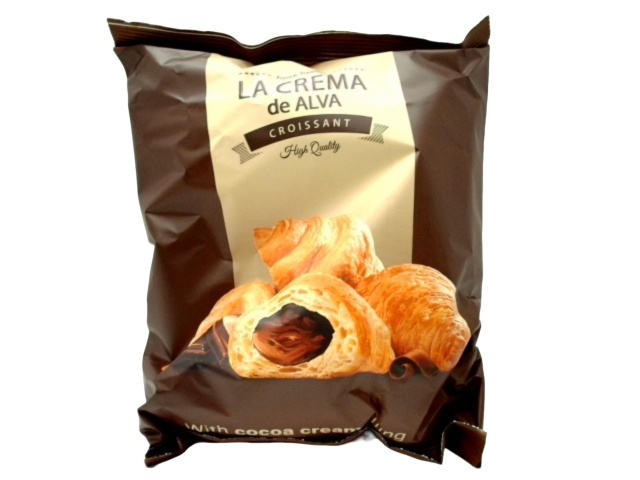 Croissant w/Cocoa Cream Filling 210g. La Crema De Alva