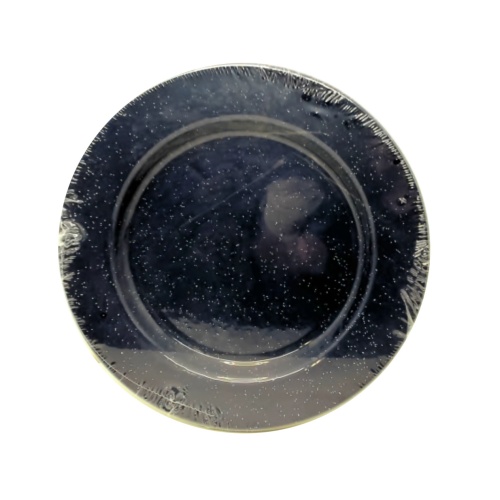 Enamel Plates 10.5 4pk. Blue Speckle Wanderlust (or b/u $2.99/ea.)