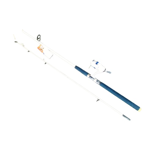 8' Surf Beast Combo 2pc. Fiberglass Fishing Pole Eagle Claw