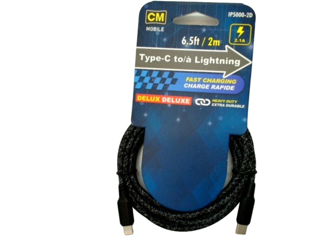 Type-C® to Lightning™ 2 meter cord