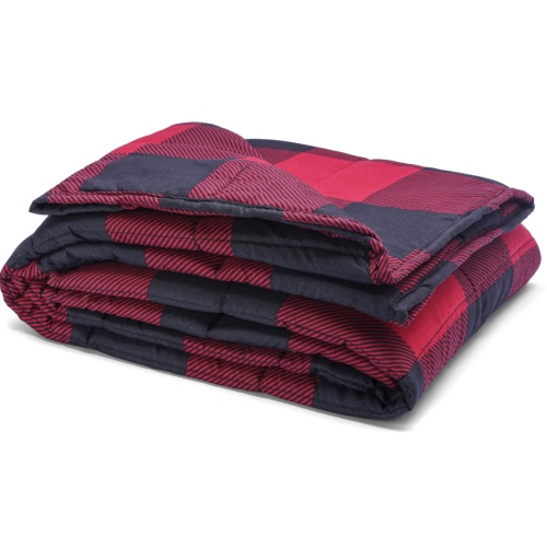Weighted blanket 40x60 inch winter plaid