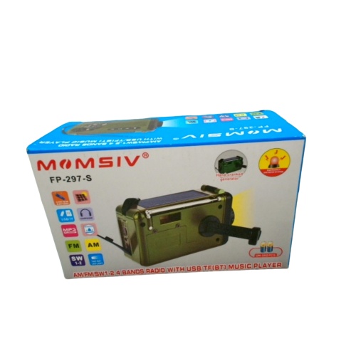 Hand Crank Radio Am/fm With Usb Momsiv
