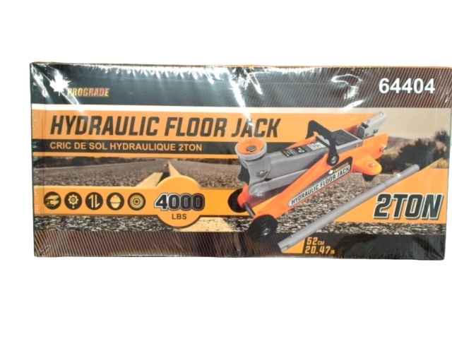 Hydraulic Floor Jack 2 Ton Prograde
