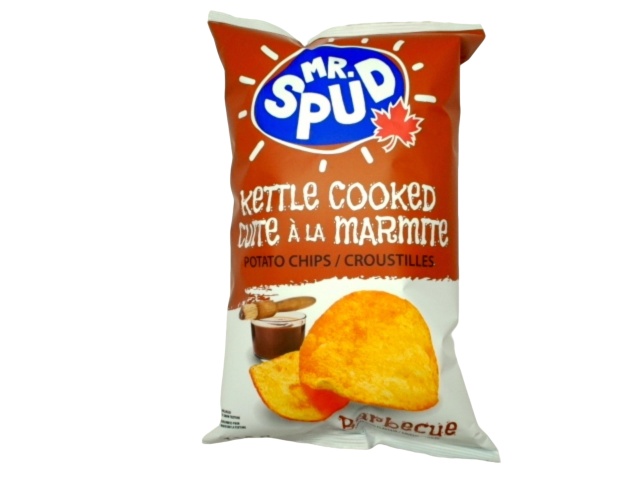 Mr. Spud Kettle Cooked Chips Barbecue 130g.