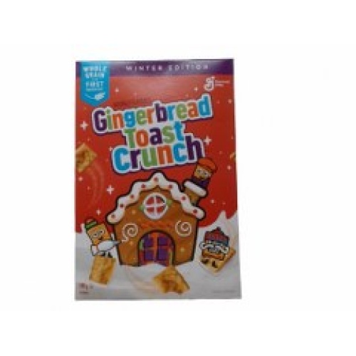 Gingerbread Toast Crunch Cereal 340g.