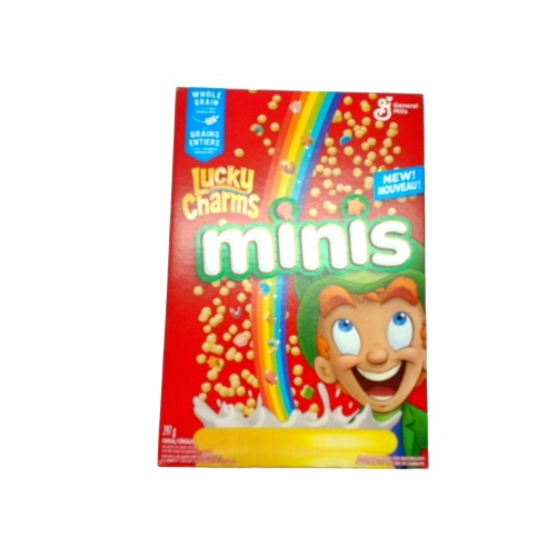 Lucky Charms Minis Cereal 297g. General Mills