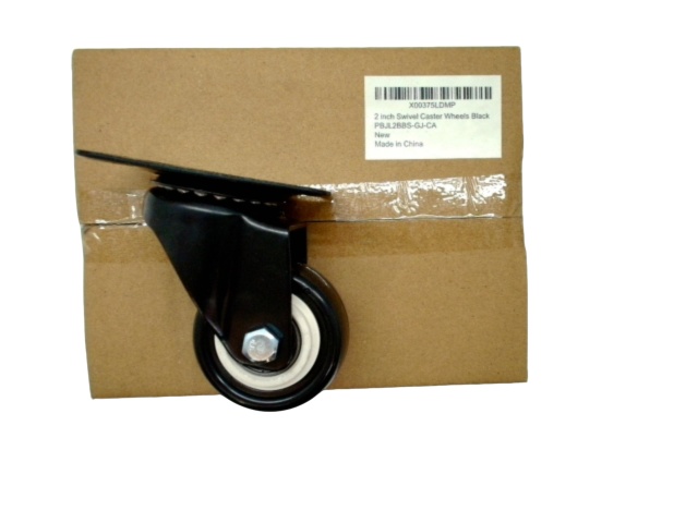 Caster Wheels Swivel Plate 2 4pk. Black (or $3.99ea.)\