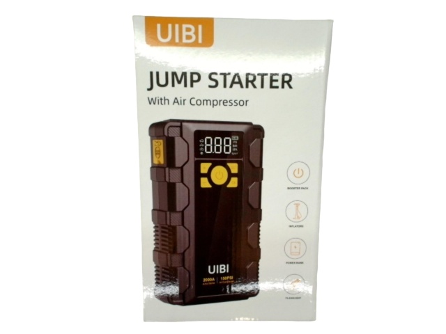 Jump Starter w/Air Compressor 2000a 150PSI Uibi