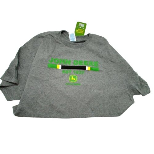 T-shirt X-large Gray John Deere