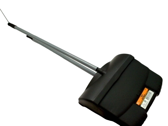 Broom & Dustpan Set Black Plastic Prograde