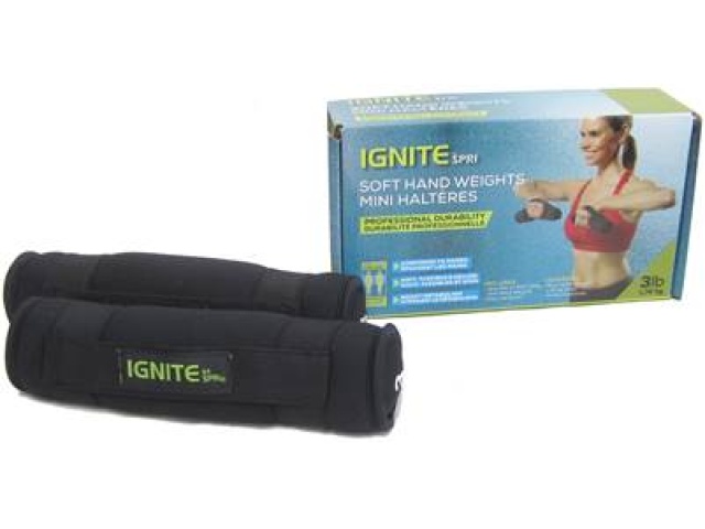 Ignite soft hand weights 3lbs