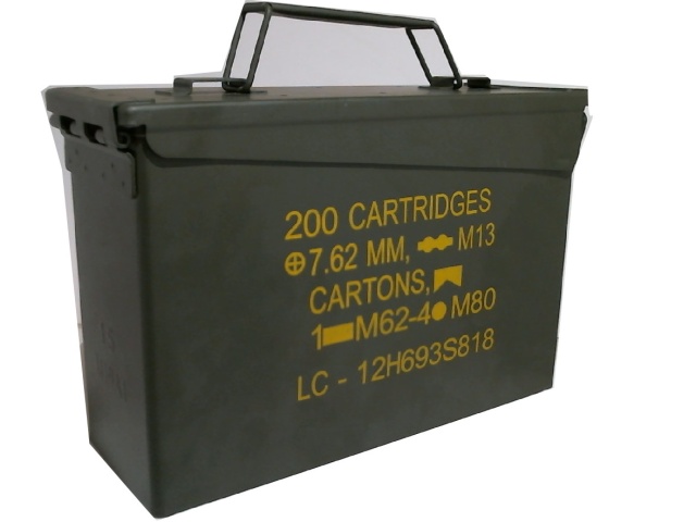 Ammo box .30 cal 11x4x7 inch 28x10x18 cm
