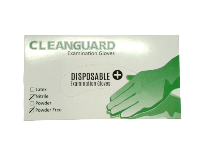 Disposable Nitrile Exam Gloves XL 100pk. Cleanguard