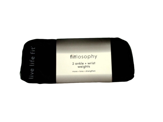 2pc. Ankle + Wrist Weights Fitlosophy