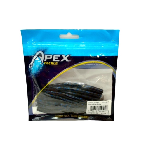 Diamond Stick Lure Black Blue Flake Apex Tackle