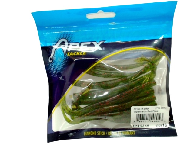 Diamond Stick Lure Watermelon Red Flake Apex Tackle
