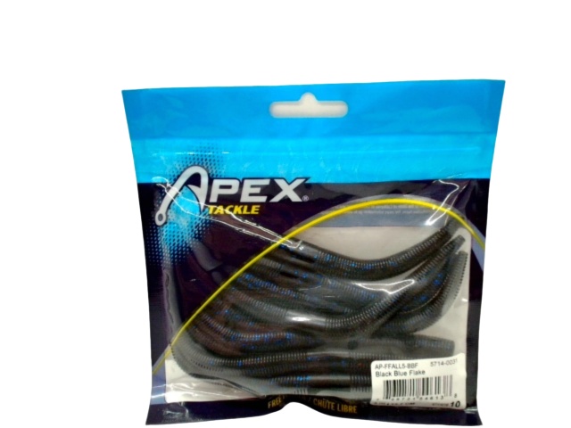 Free Faller Lure Black Blue Flake Apex Tackle
