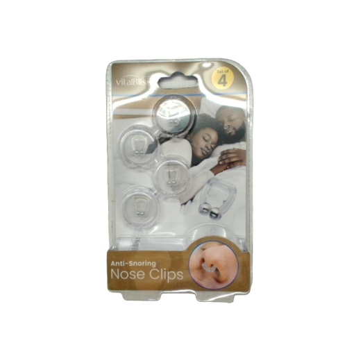 Anti-snoring Nose Clips 4pk Vitabliss