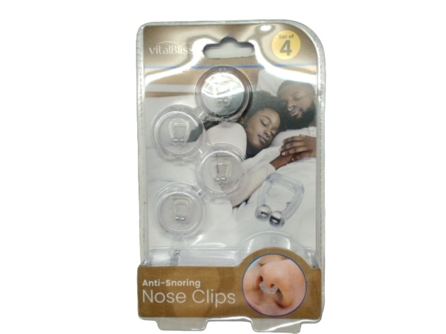 Anti-snoring Nose Clips 4pk Vitabliss