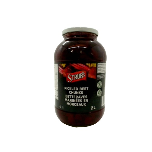 Pickled Beet Chunks 2L Strub's