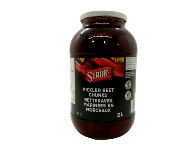 Pickled Beet Chunks 2L Strub\'s