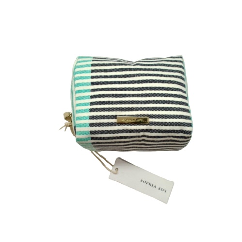 Cosmetic Organizer Two Tone Stripe Sophia Joy