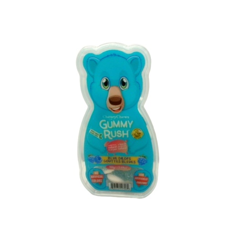 Gummy Rush Blue Drops 160g. Cheery Chews