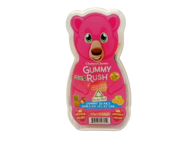 Gummy Rush Gummy Bears 160g. Cheery Chews