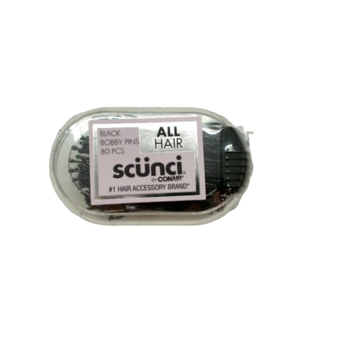 Black Bobby Pins 80pk. Scunci
