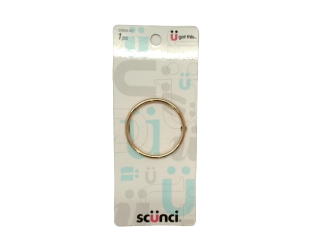 Wire Hair Barette Circle Scunci