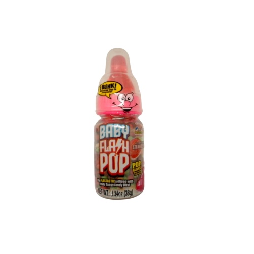 Baby Flash Pop Candy 38g.