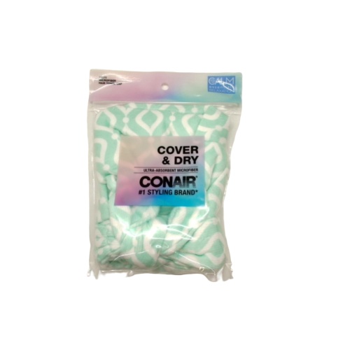 Microfiber Hair Towel Cap Cover & Dry Conair