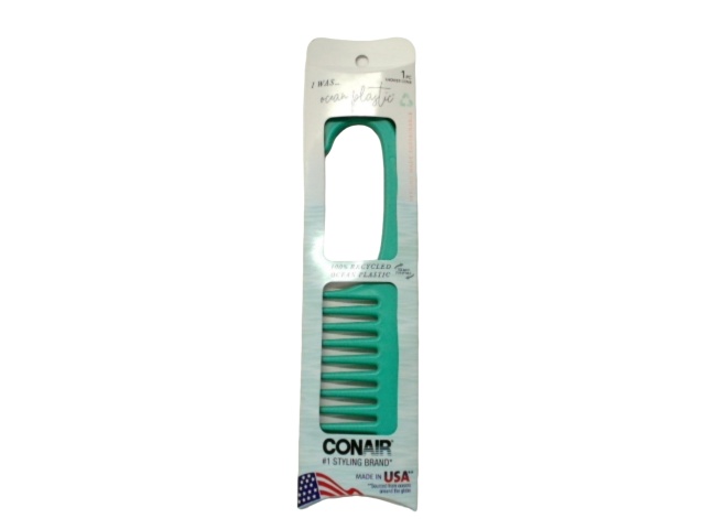 Shower Comb 100% Recycled Plastic Conair