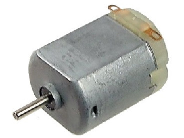 1.5V DC electric motor. 12 600 RPM