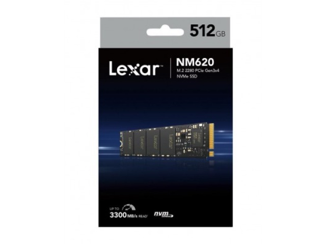 PCI-e SSD 512GB M.2 NM620 NVMe Lexar
