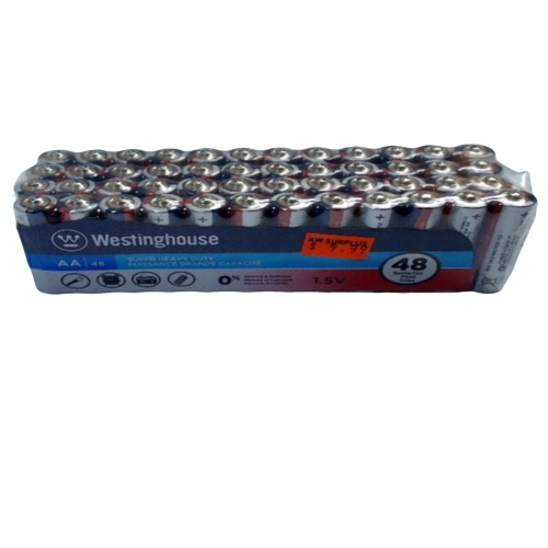 AA 48pk Batteries SHD WESTINGHOUSE