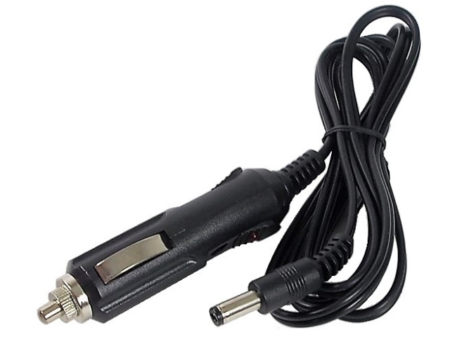 12V male plug to 2.1 mm DC connector cable Length: 6 feet