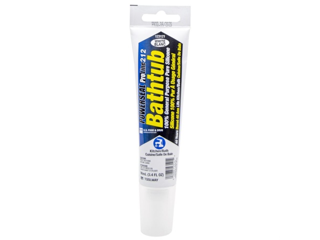 Silicone 90ml 212 Tub & Tile White Powerseal
