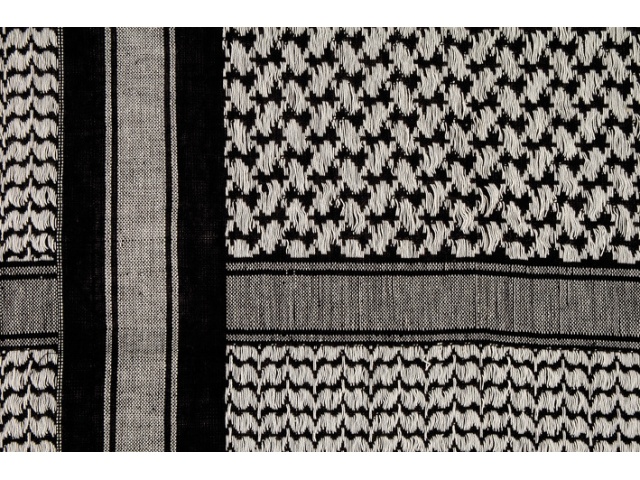 Shemagh head wrap Black