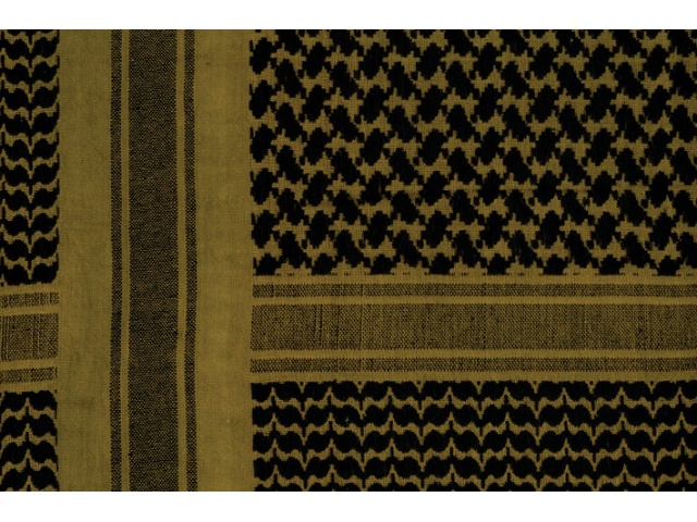 Shemagh head wrap olive
