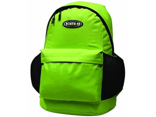 Backpack Caspi daypack lime 18x12x10 inch 46x30.5x25cm (SPECIAL PRICE)