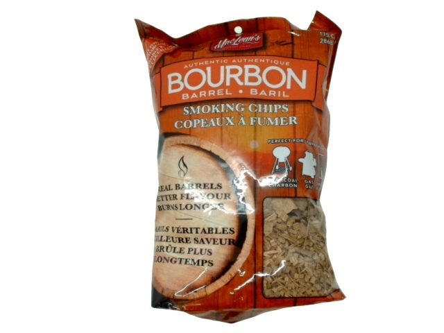 BBQ Smoking Chips Bourbon Barrel 175cu. in. Maclean\'s Made In Canada
