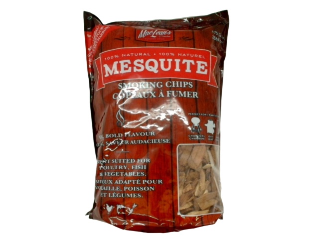 BBQ Smoking Chips Mesquite 175cu. in. Maclean\'s Made In Canada