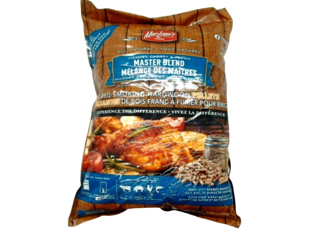 BBQ Smoking Hardwood Pellets Master Blend 10lbs. Maclean\'s Made In Canada